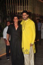 Abhishek Bachchan, Shahrukh Khan at Big B